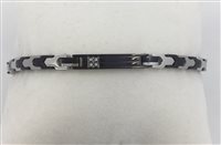 Bracelet Arkano Homme Prestige in Acier Diamante ABA014BN